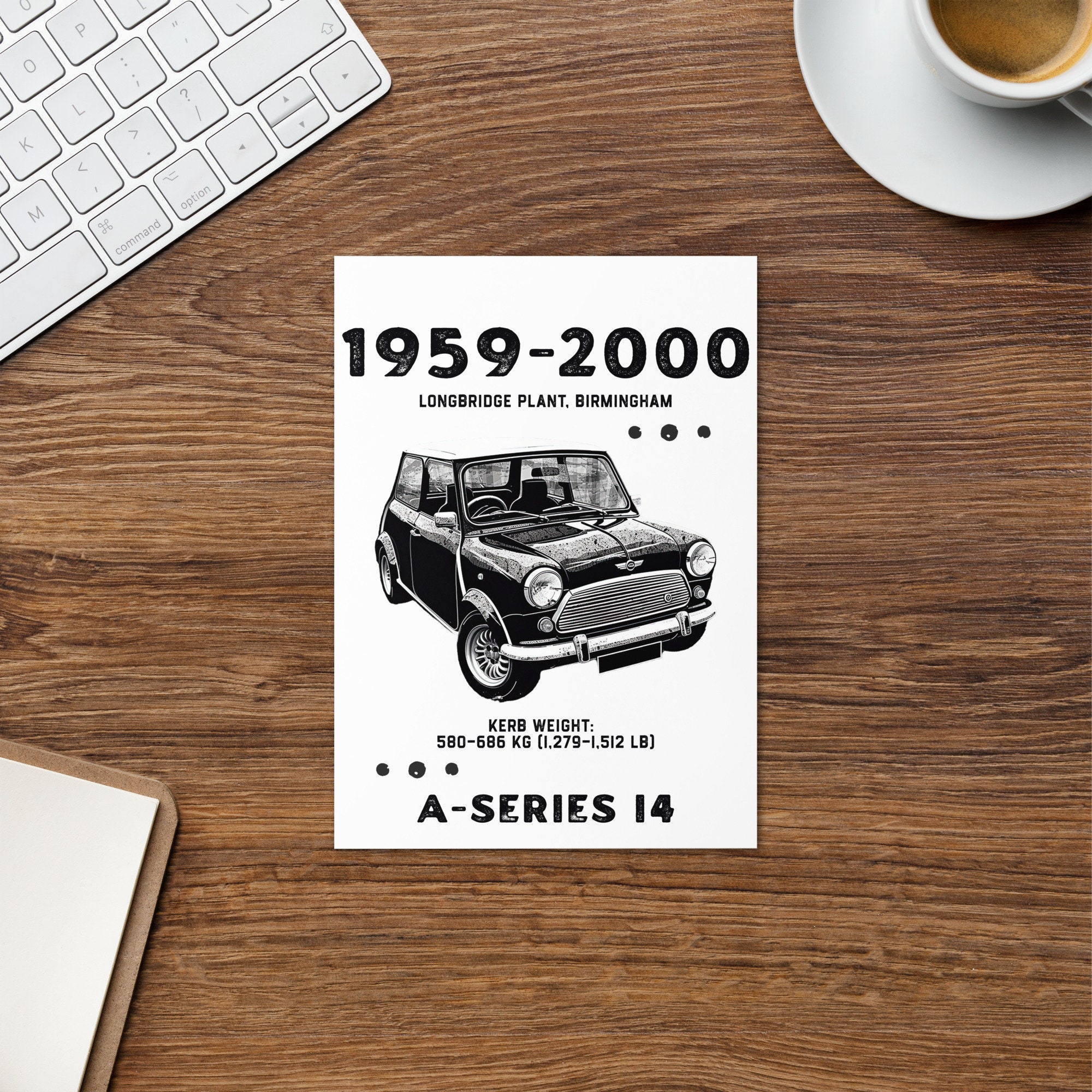 Mini Cooper Birthday Card Greeting Card Well Wishing Get Well Card ...