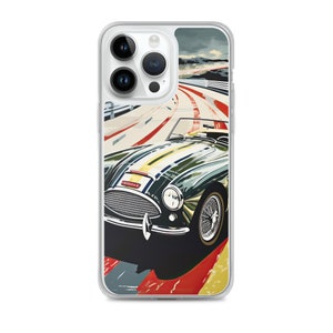 Austin Healey 3000 iPhone Case Classic British Car Clear Case for iPhone Healey 3000 Gift