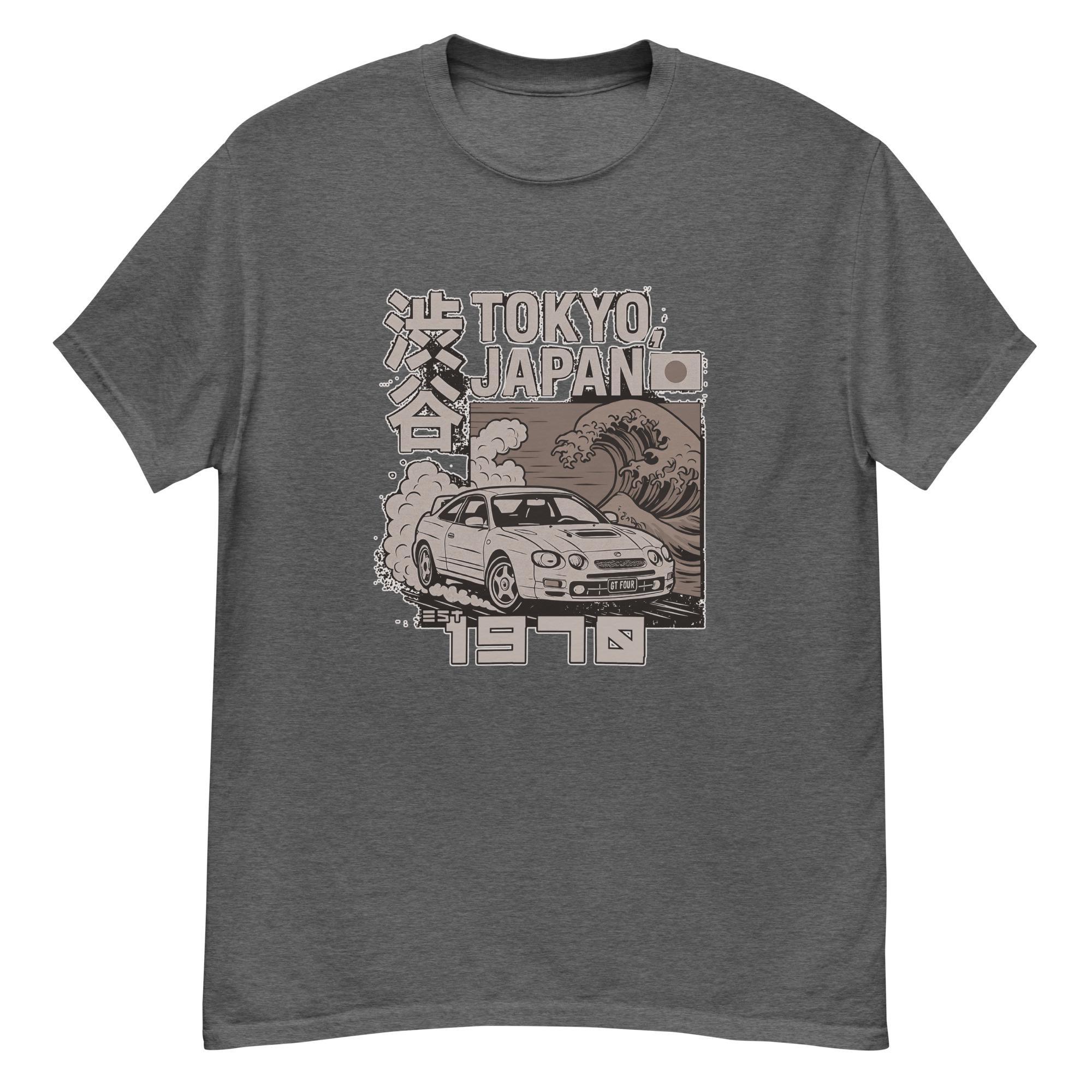 Celica T-shirt: GT Four Japanese Art Wave Classic Car Art Clothing