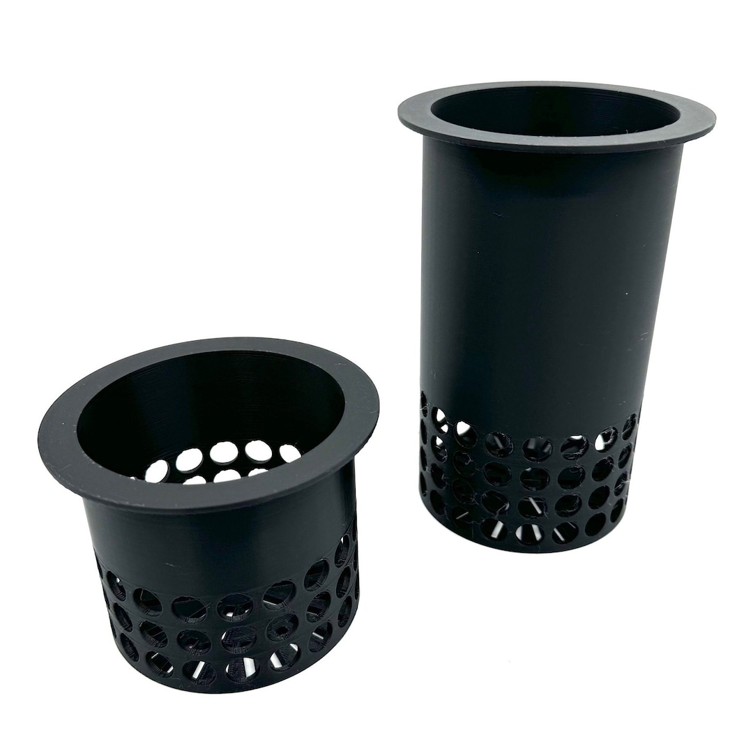Filter Media Cup for Aquariums and Sumps / 4 Diameter / 3 and 6 Height