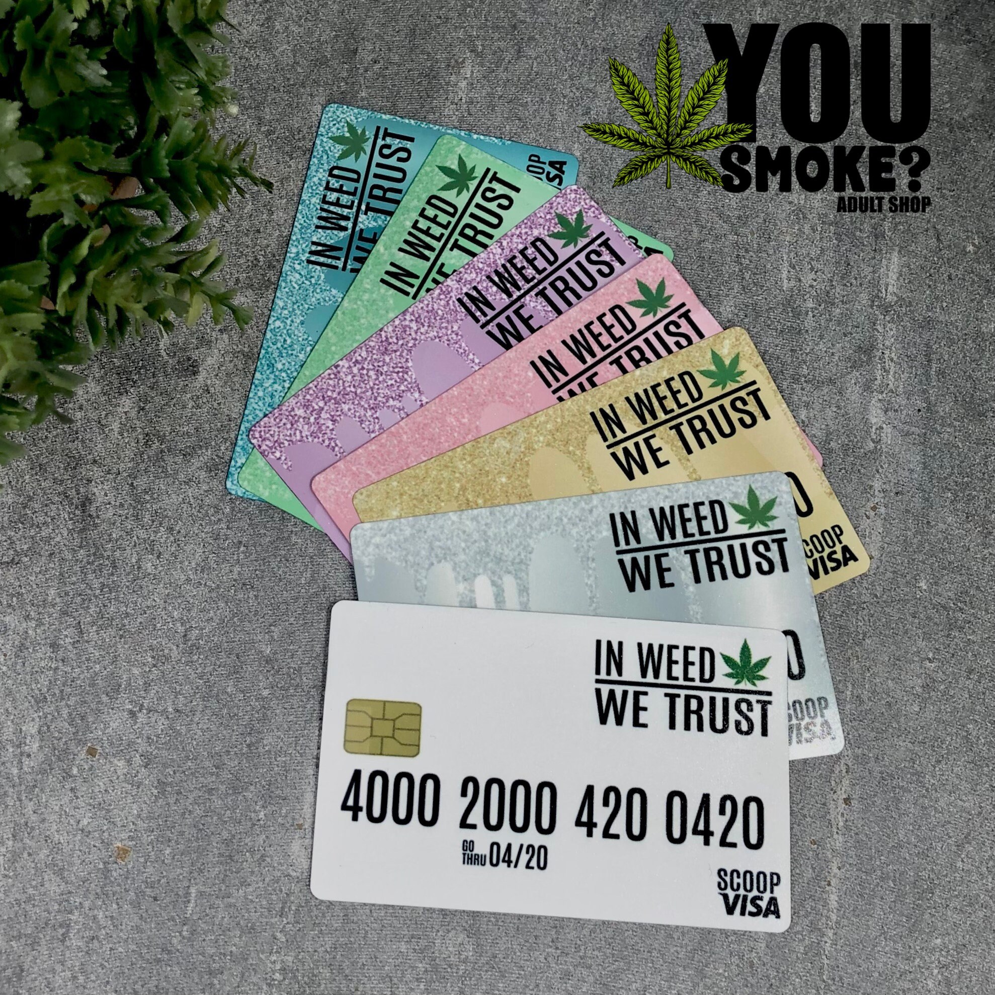 Glitter Scoop Cards Rolling Scoop Card Weed Accessories Scraper Herb