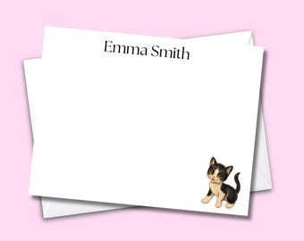 Custom Cat Stationary | Cat Wedding Gift | Retro Cat Gift | Cat Stationary Set | Cat Note Cards | Kitschy Cat Gifts | Cat Birthday Gift