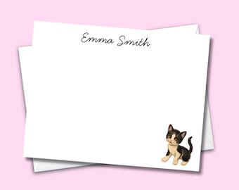 Custom Cat Stationary | Cat Wedding Gift | Retro Cat Gift | Cat Stationary Set | Cat Note Cards | Kitschy Cat Gifts | Cat Birthday Gift