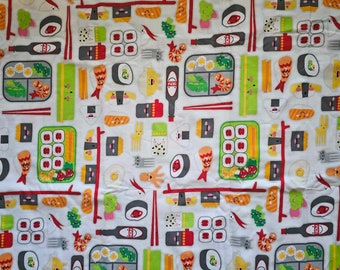 Robert kaufman bento box cotton fabric