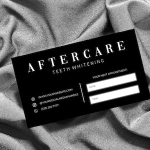 Blanchiment des dents | Cartes de suivi pour le blanchiment des dents | Cartes de suivi pour le blanchiment des dents | Soins de blanchiment des dents | Cartes de soins de blanchiment des dents