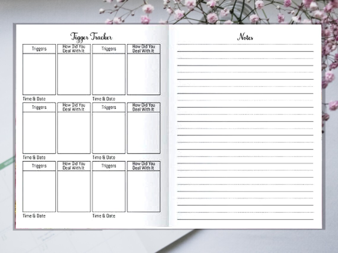 Mental Health Journal Printable Mental Health Planner - Etsy