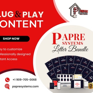 Correspondencia de inquilinos / Marketing inmobiliario, Cartas inmobiliarias, Plantillas inmobiliarias, Bienes raíces digitales editables