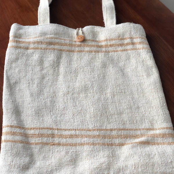 Tote bag made from vintage grainsack