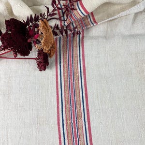 Stunning antique Hungarian grain sack for your rustic home decor (Z64)