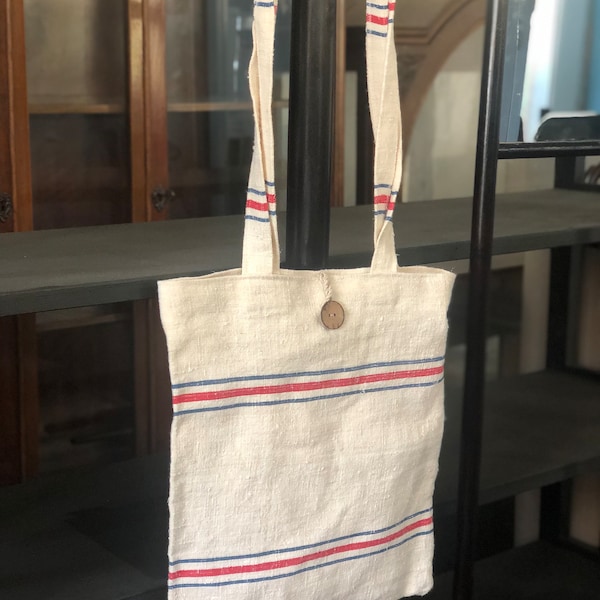 Tote bag made from vintage grainsack