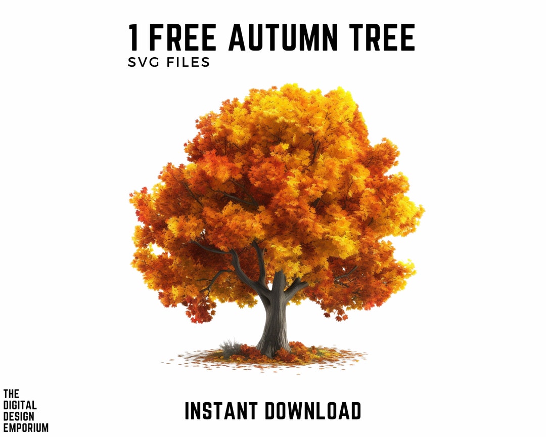 1 Free Tree SVG Image for Commercial Use Tree Clipart, No Background ...