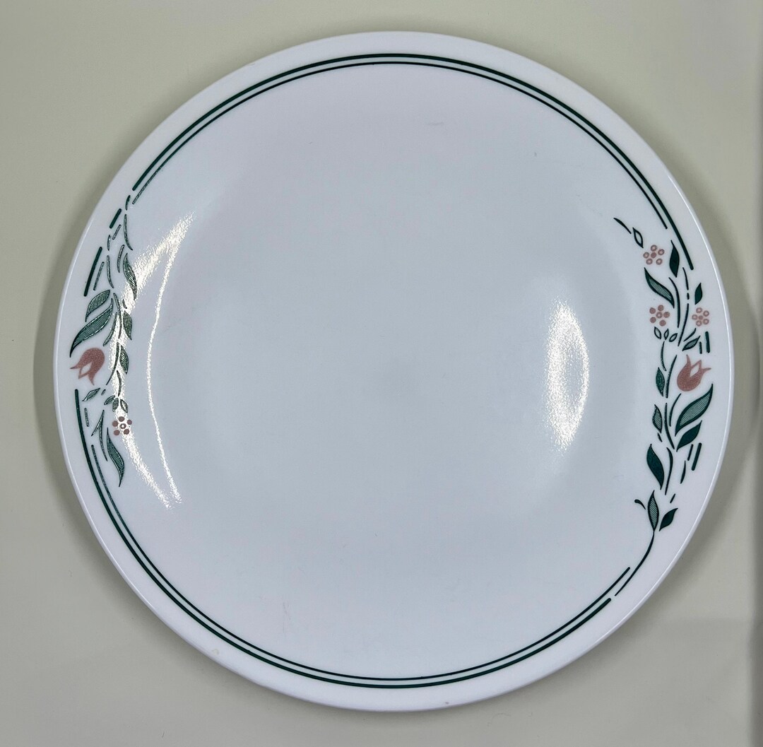 Vintage Corelle Rosemarie Dinner Plate Etsy