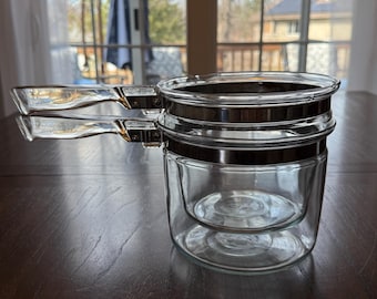 Hornilla doble Pyrex Flameware vintage