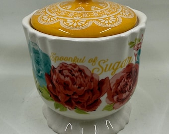 Vintage Pioneer Woman Blossom Jubilee Sugar Bowl