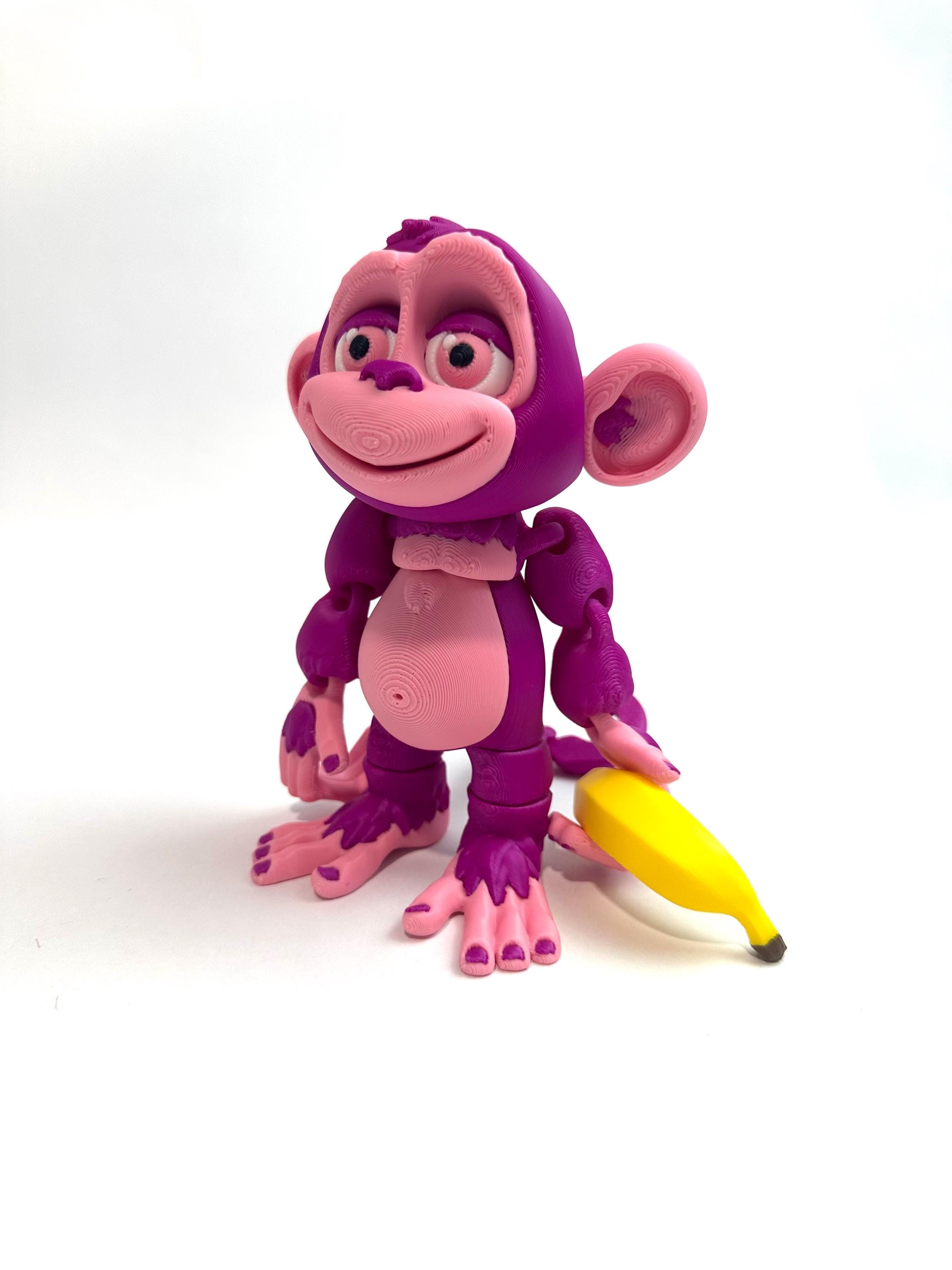 Giant Green Monkey Fidget Figurine: Sensory Desk Toy & Jungle