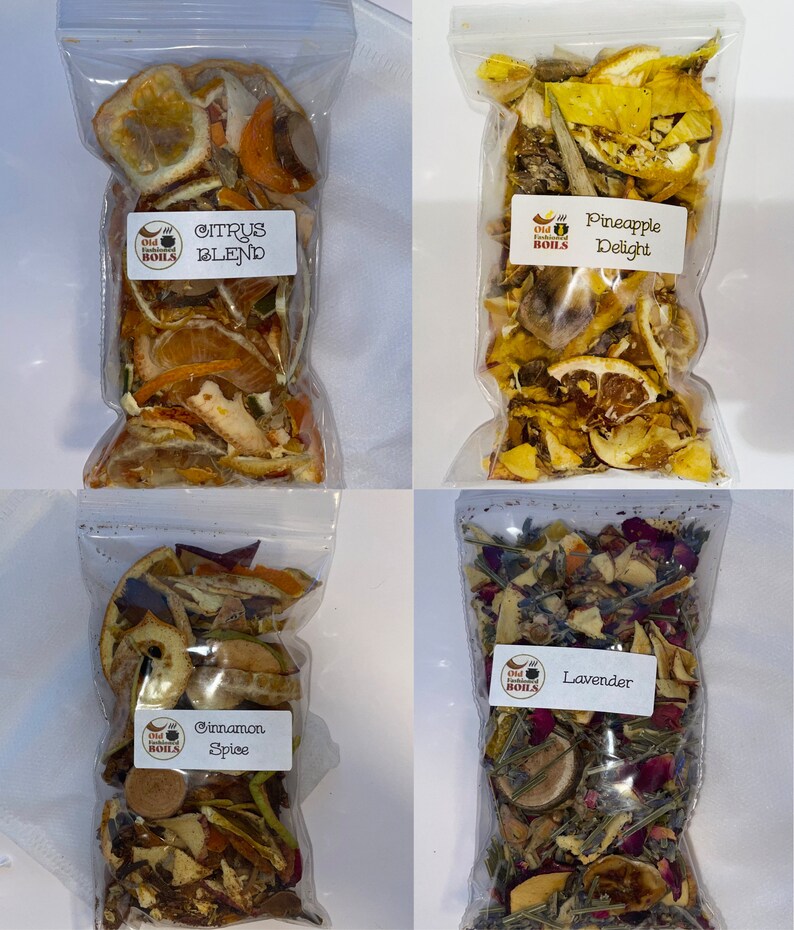 Variety of Stovetop Potpourri Boil Mixes Etsy