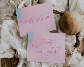 Bridesmaid Proposal Card: T Swift Inspired Template (Digital Download)