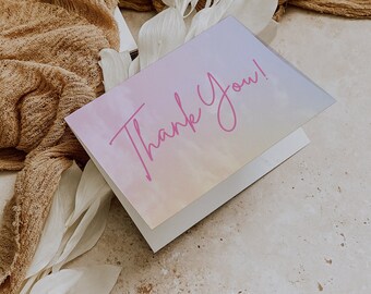 Bride Era Bridal Shower Thank you Card, T Swift Bridal Shower, Wedding Shower Thank You Card, TEMPLATE, 008