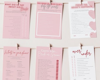 Love Story Bachelorette Games: 16 T Swift Inspired Activities (Digital Download)