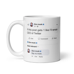 Funny Elon Musk Mug