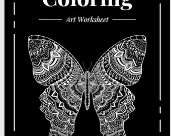 Mandala coloring page