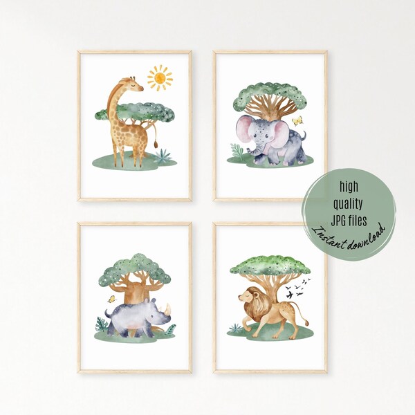 Zoo Theme Nursery Etsy