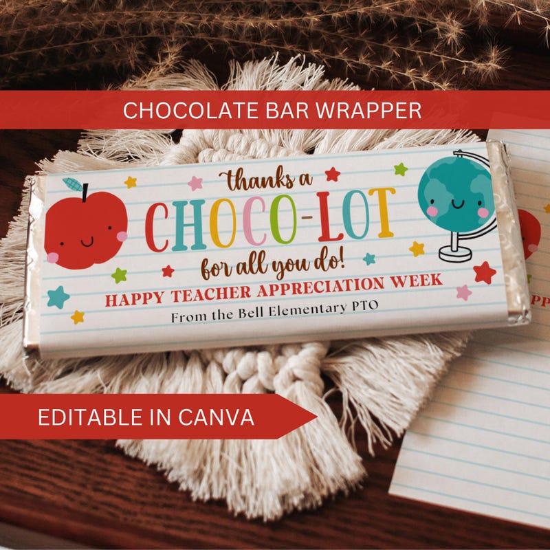 Candy Printable Teachers - Etsy
