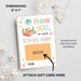 End of School Year Teacher Gift Card Holder Printable, Last Day Thank ...