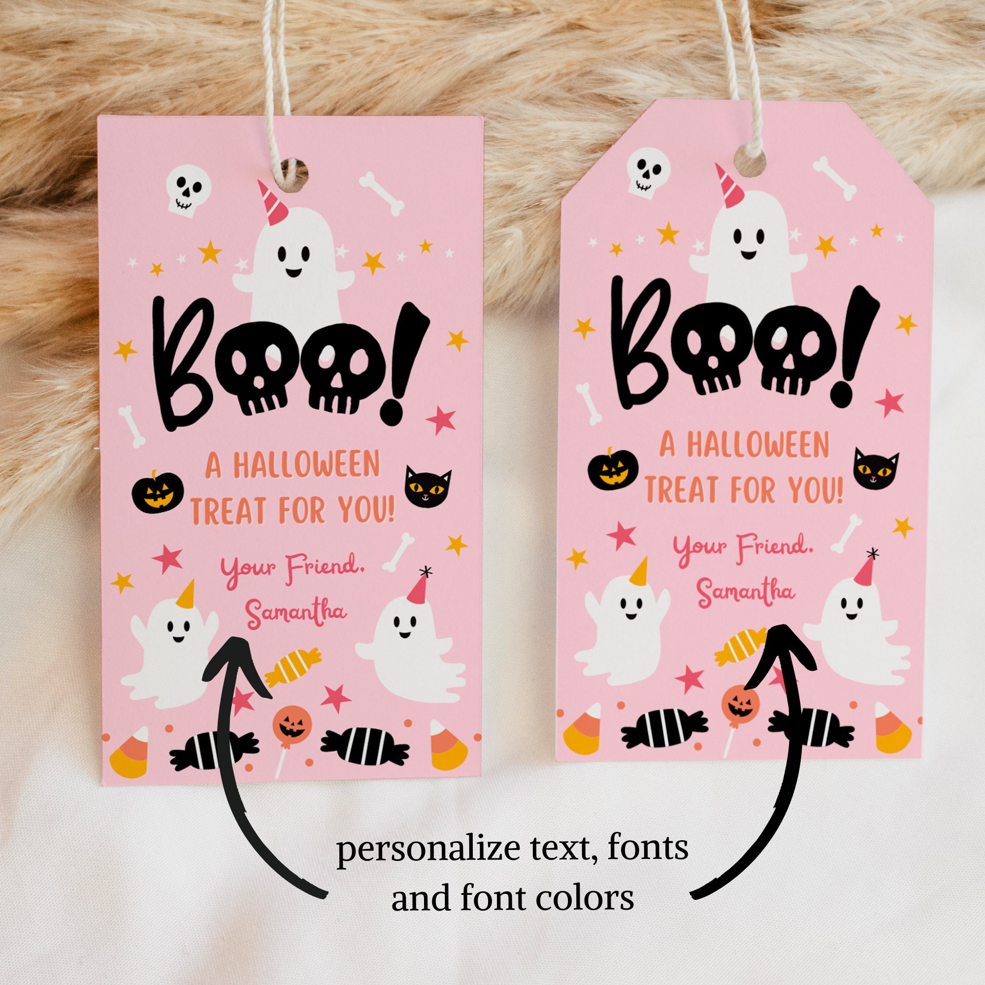 editable-halloween-gift-tags-for-kids-pink-to-and-from-halloween-party