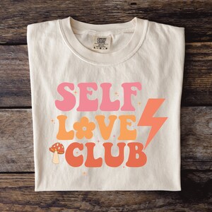 Self Love Club Png, Inspirational Png, Self Love Png, Trendy Png, Inspirational Quotes Png, Self Love Quotes Png, Png Cut File For Cricut