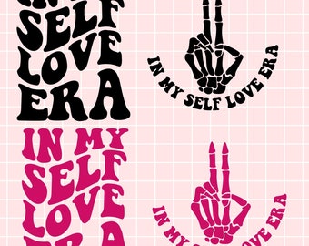 In My Self Love Era Svg, Valentines Day Svg, Valentine Svg, Hello Valentine Svg, Heart Svg, Love Svg, Retro Valentine Sublimation Designs