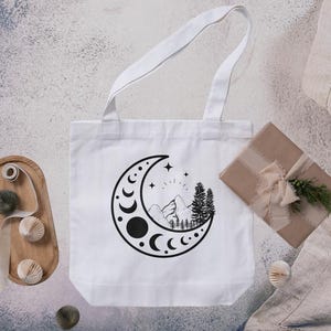 Moon Mountain PNG SVG Instant Digital Download, cricut, cutout files, gift, tshirt, fun ideas