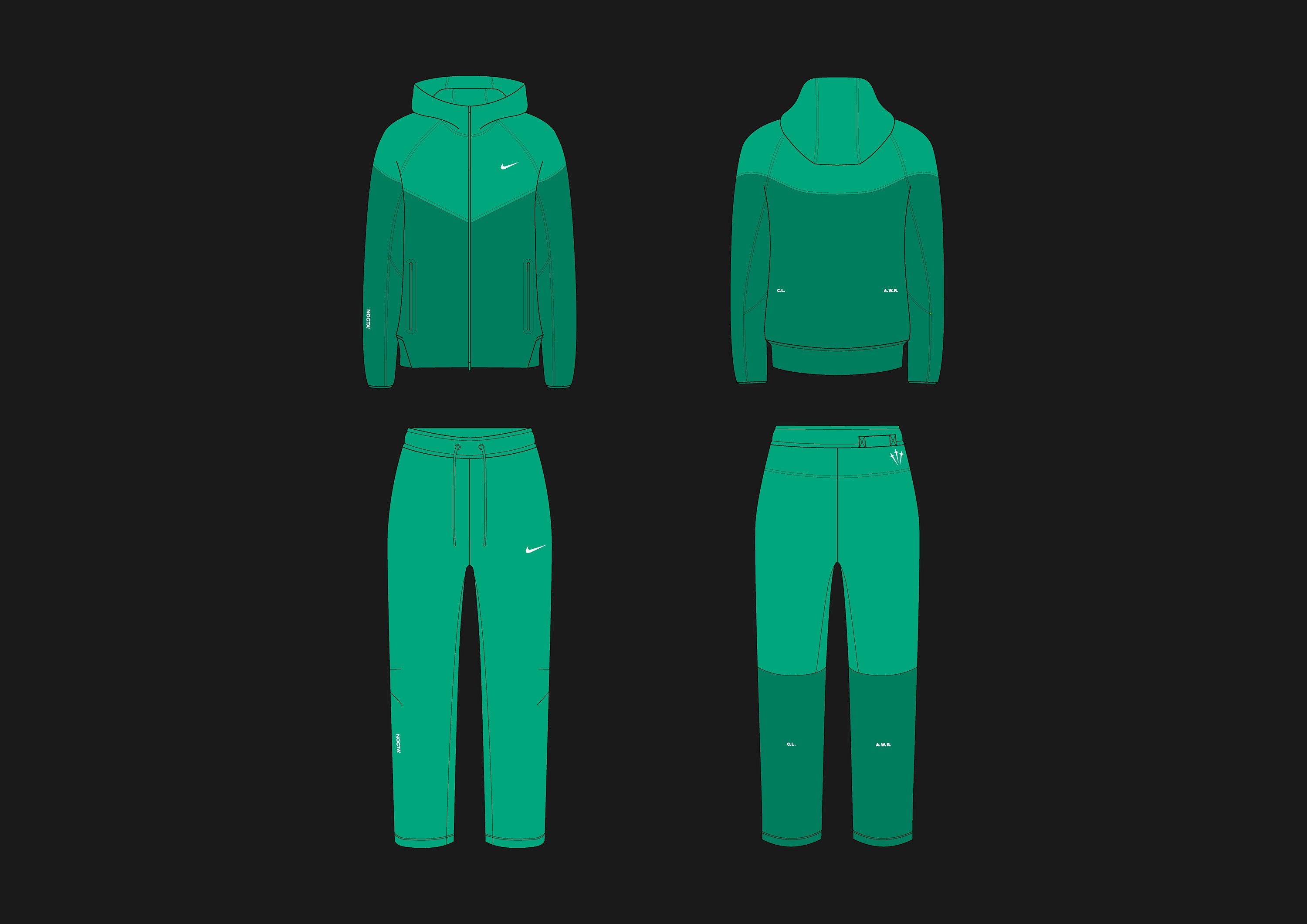 Streetwear Mockup Tracksuit Template Vector Hoodie Mockup Sweatpants ...