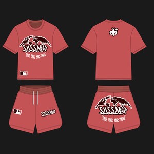 Streetwear Vector T shirt Template Shorts Template Vector Tech Pack Procreate Template Illustrator Mockup Clothing Basketball Shorts Mockup zdjęcie 8