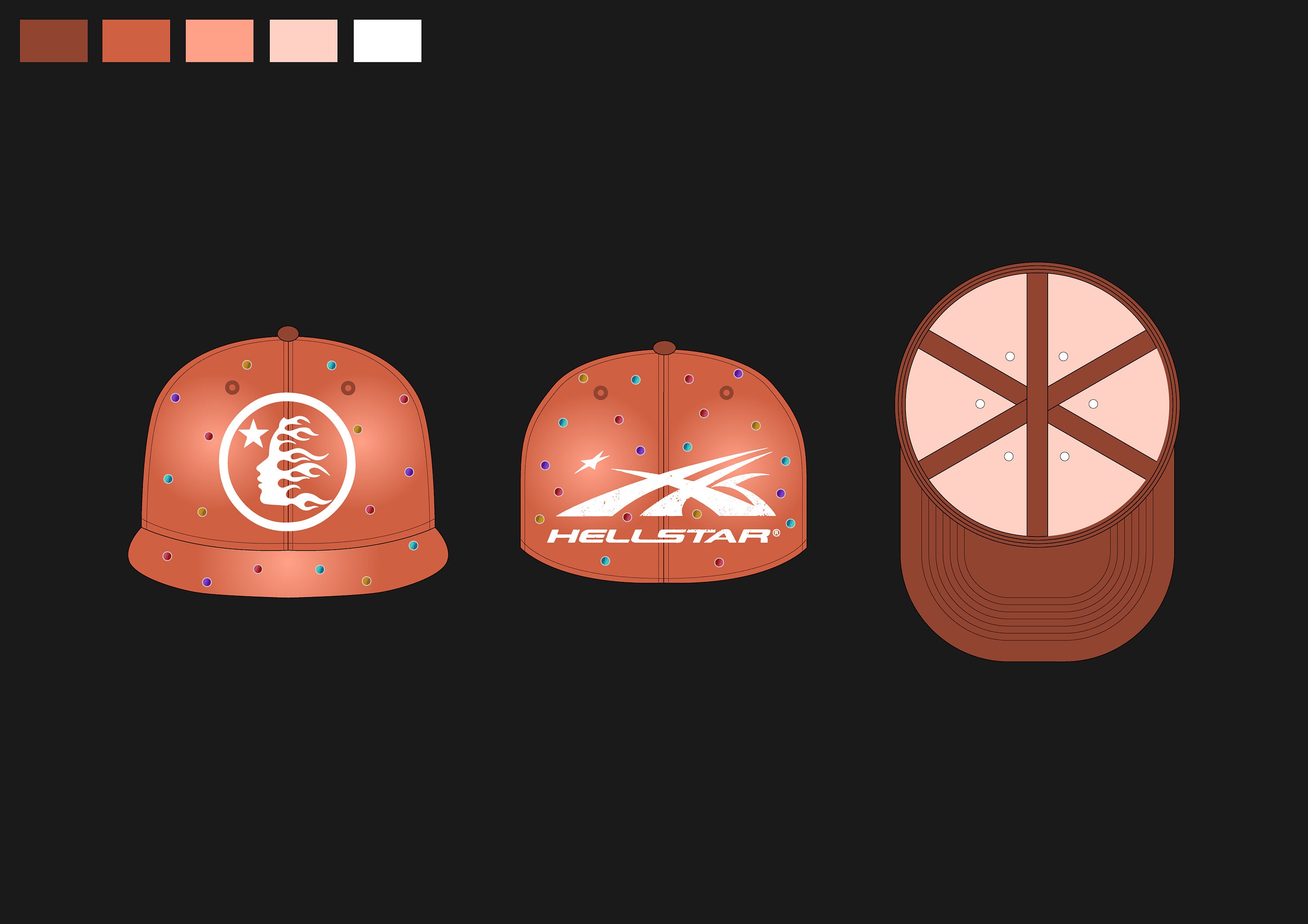 Cap Vector Tech Pack Streetwear Cap Streetwear Vector Cap Tech Pack Fitted Hat Mockup Vector ...