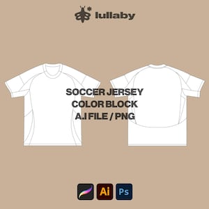 Jersey Mockup Streetwear Vector Template Jersey Illustrator Tech Pack Procreate mockup Clothing Template Vector Blank flat Drawing SVG
