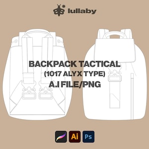 Backpack Template Bag vector template clothing mockups streetwear Backpack mockup clothing vector Template Streetwear Tech Pack flat drawing