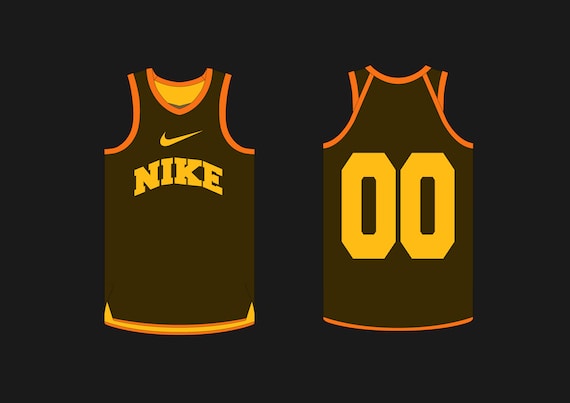 Minimal basketball uniform template design Vector Image