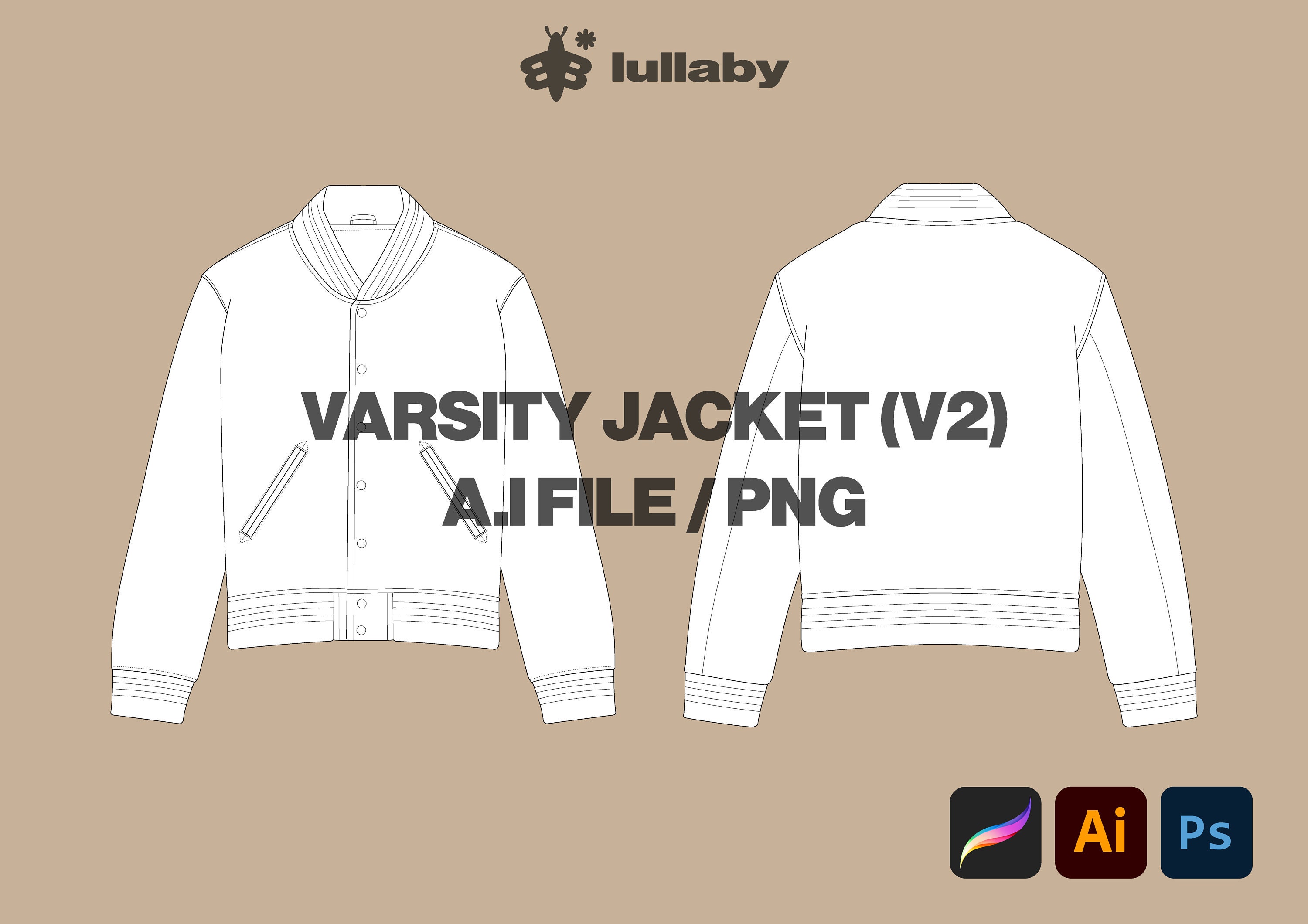 Jacketars Louis Vuitton Patch Varsity Jacket