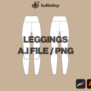 Printify Women Leggings Size Chart, Women's Cut & Sew Casual Leggings,  Downloadable, Printable, Womens Size Chart