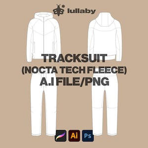 Streetwear mockup Tracksuit Template Vector Hoodie Mockup Sweatpants streetwear tech pack Vector tech pack hoodie mockup bundle flat drawing