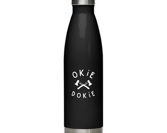 Stainless Steel Okie Dokie Water Bottle