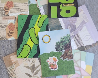 Random ACEO Artist Card. ATC Mystery Pack.
