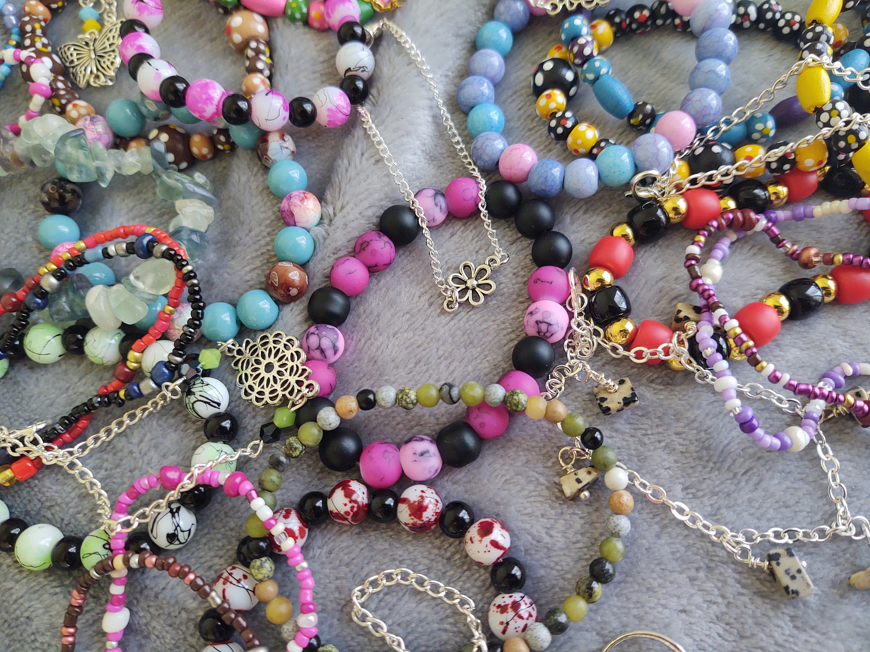 Mystery Grab Bag of Handmade Jewelry. Theme Requests are Accepted and Encouraged. High Quality Pieces for all Occasions.