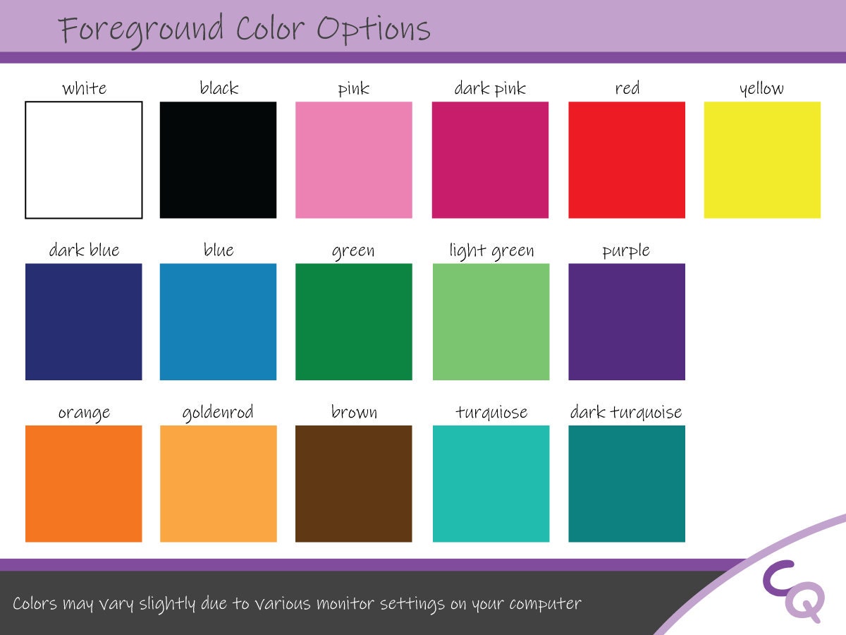 Color Code For Graduation Personalized Graduation