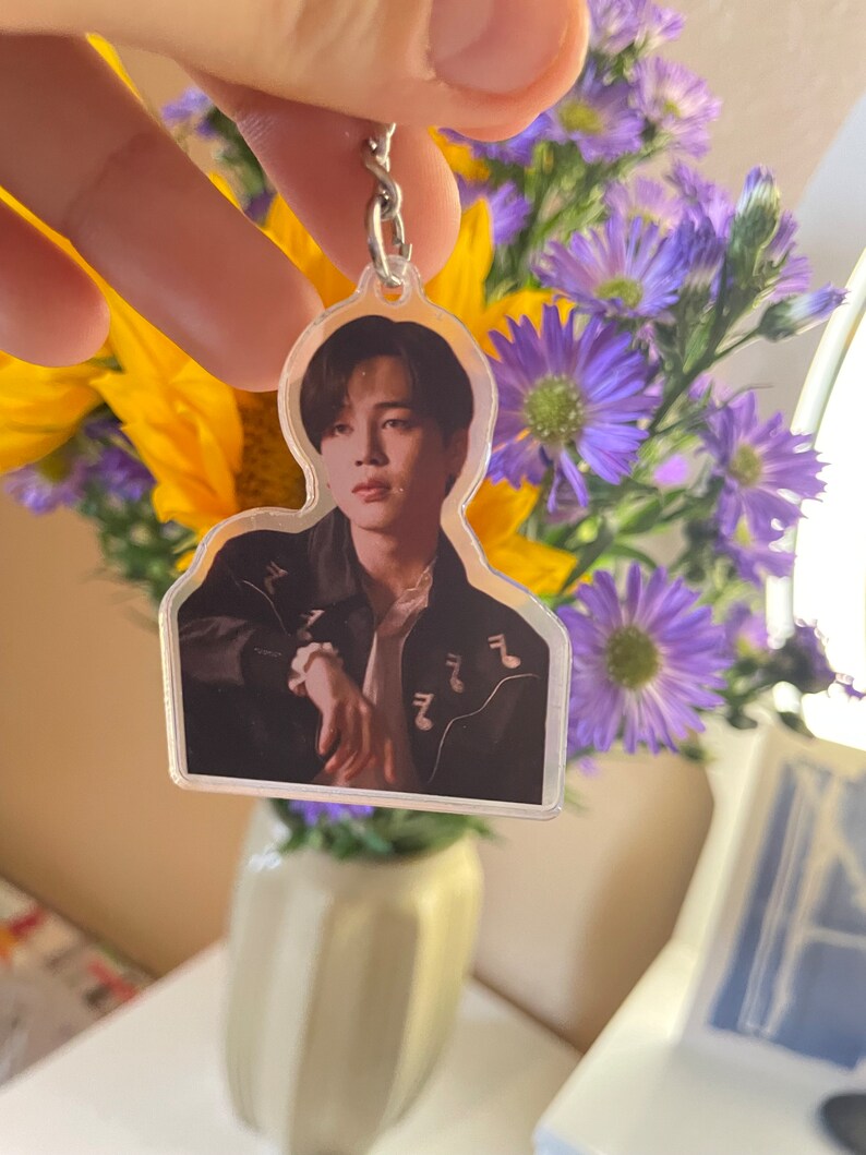 BTS Jimin Keychain Etsy
