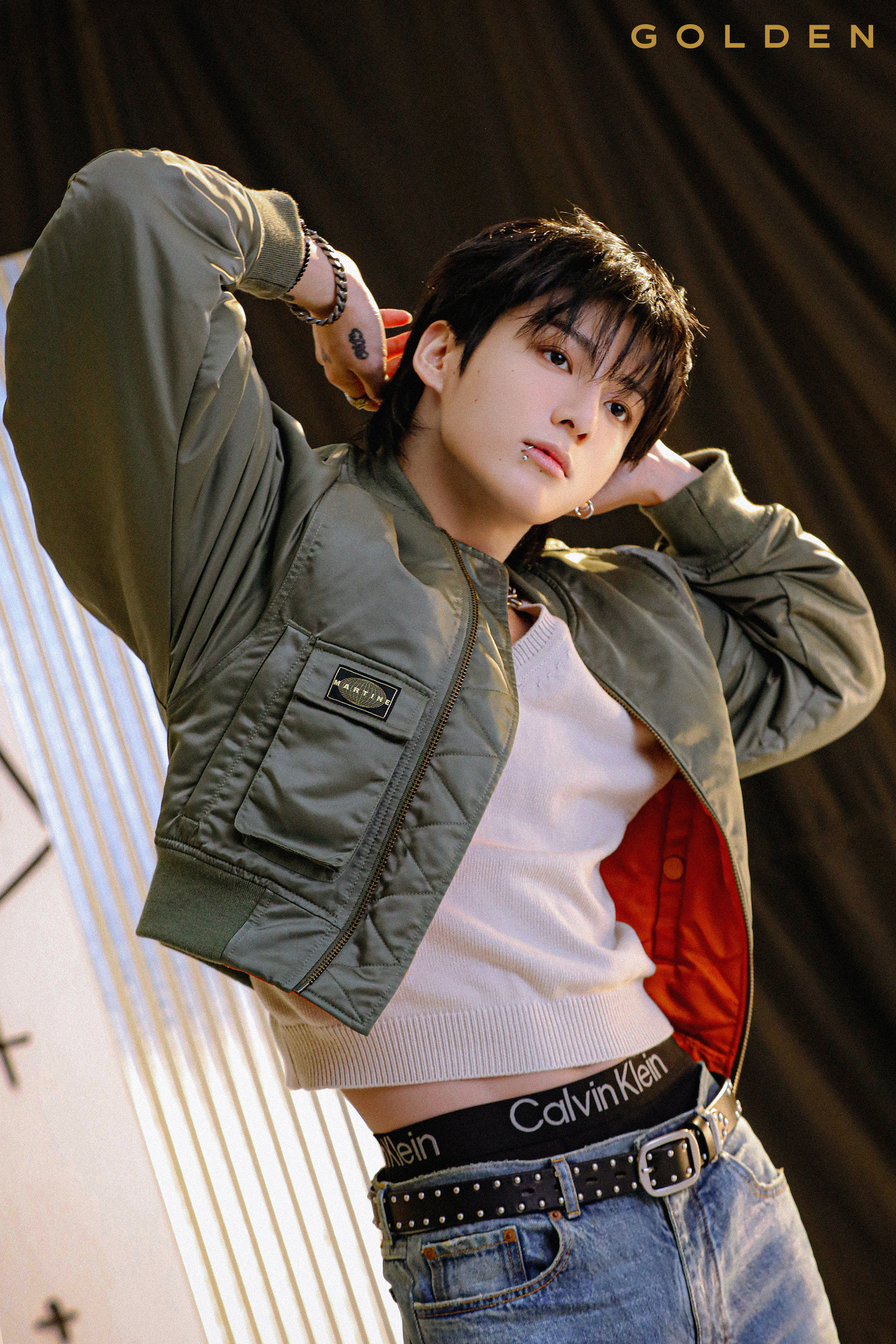 Jungkook Golden Poster - Etsy