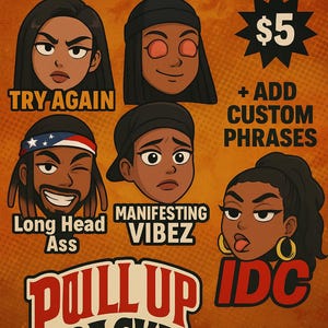 10 Custom Emotes from Your Photo – Twitch, Discord, Gamer