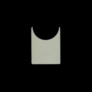 Universal adapter plate for Nuki Smart Locks 3 and Nuki Smart Locks 4 / For round rosette / 52-56 mm / Smartlock / Nuki / Spacer