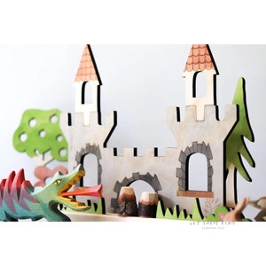 Castle-Wooden Playset